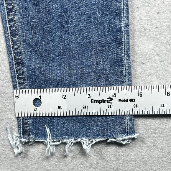 Rag and Bone Jeans Womens Size 28 Blue Dark Wash High Rise Skinny Denim Pockets - Picture 8 of 14